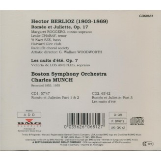 BERLIOZ - Munch - Roméo et Juliette op.17..